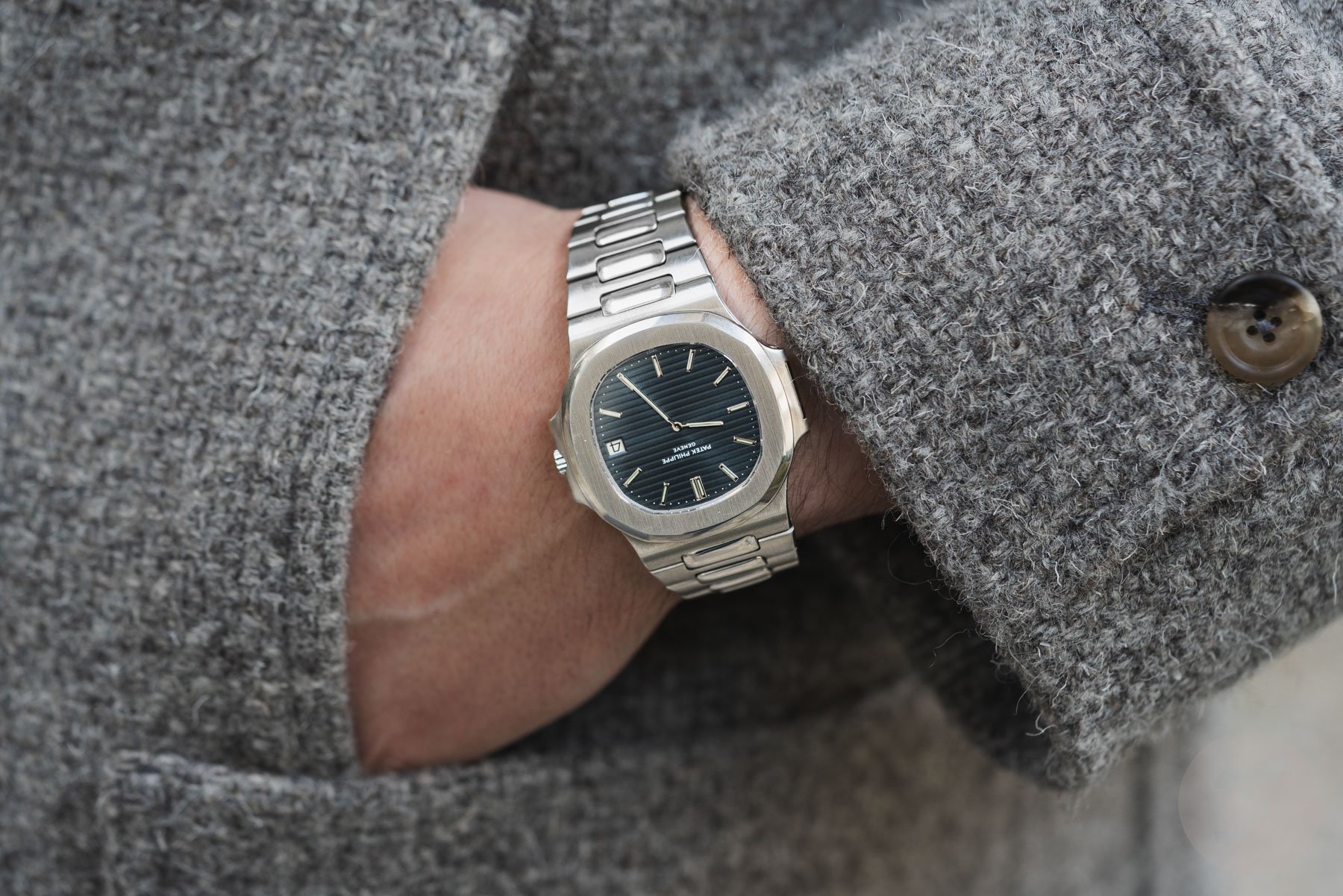 Patek Philippe Nautilus ref. 3700/1A pocket shot