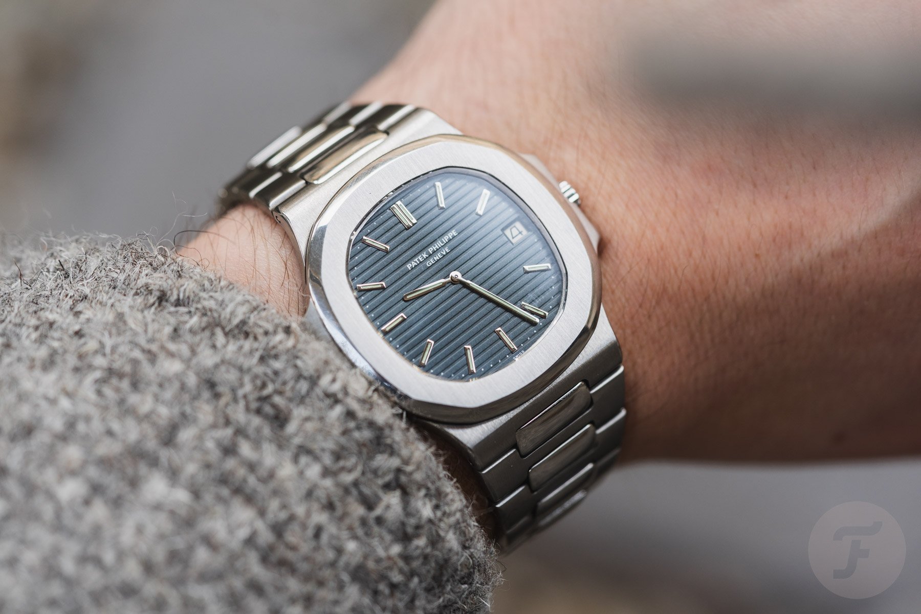 Patek Philippe Nautilus ref. 3700/1A on wrist