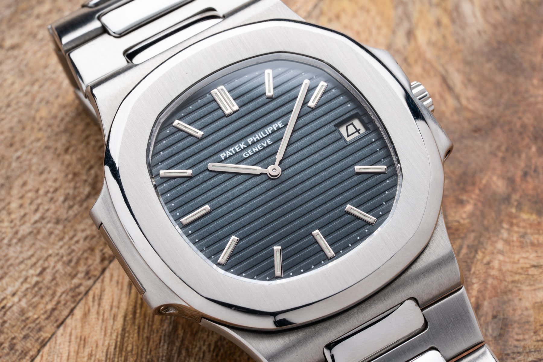 Patek Philippe Nautilus ref. 3700/1A close-up