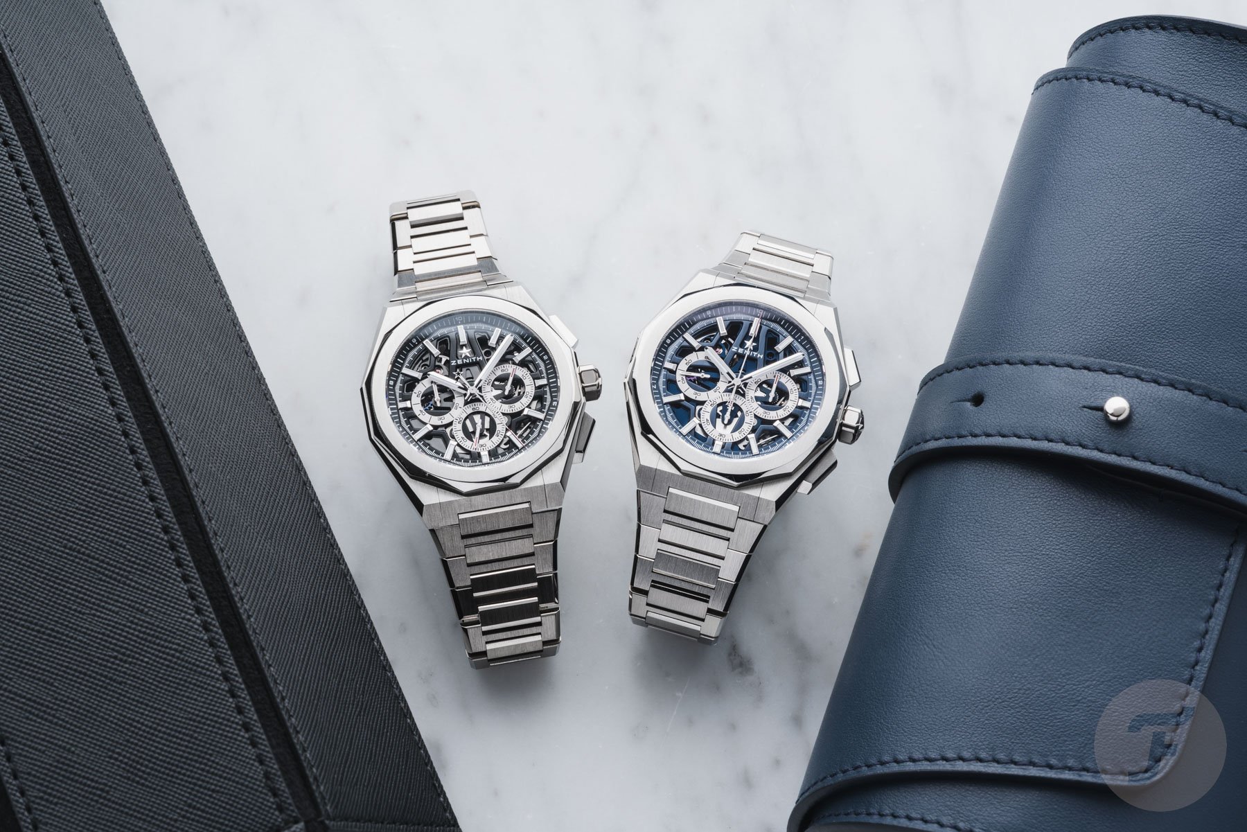 The Black And Blue Zenith Defy Skyline Chronograph Skeleton