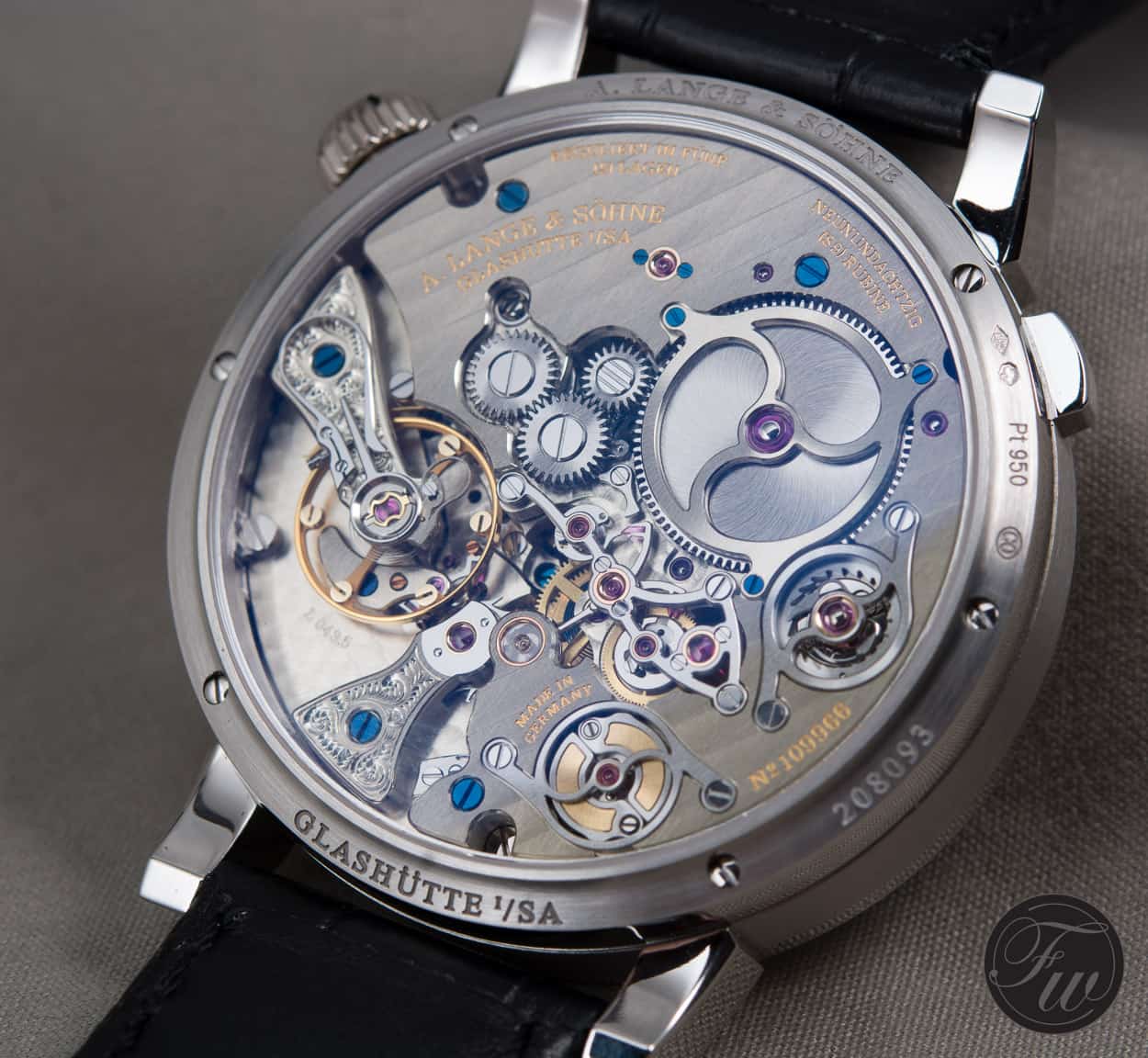 A. Lange S hne Zeitwerk Minute Repeater