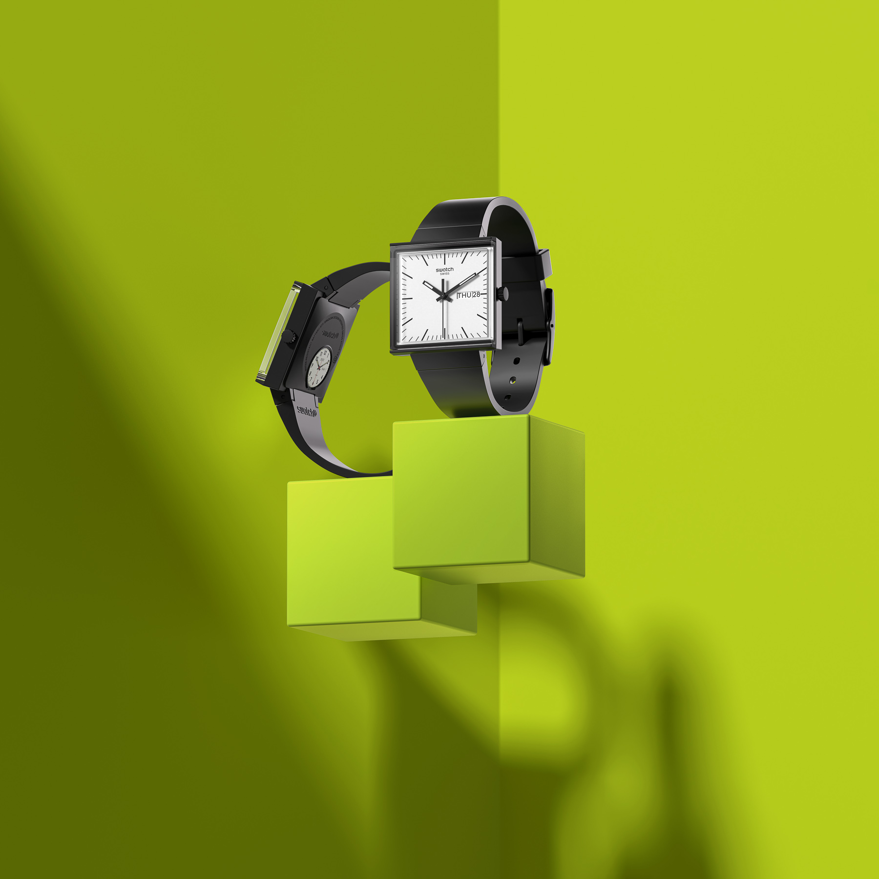 Swatch Bioceramic What If Beige Watch