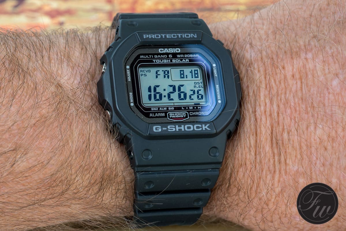 The Casio G-Shock GW-5000 an offspring from the first G ...