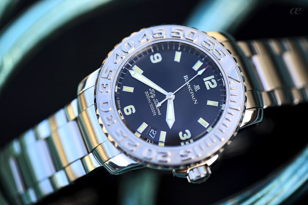 Blancpain fifty shop fathoms trilogy gmt