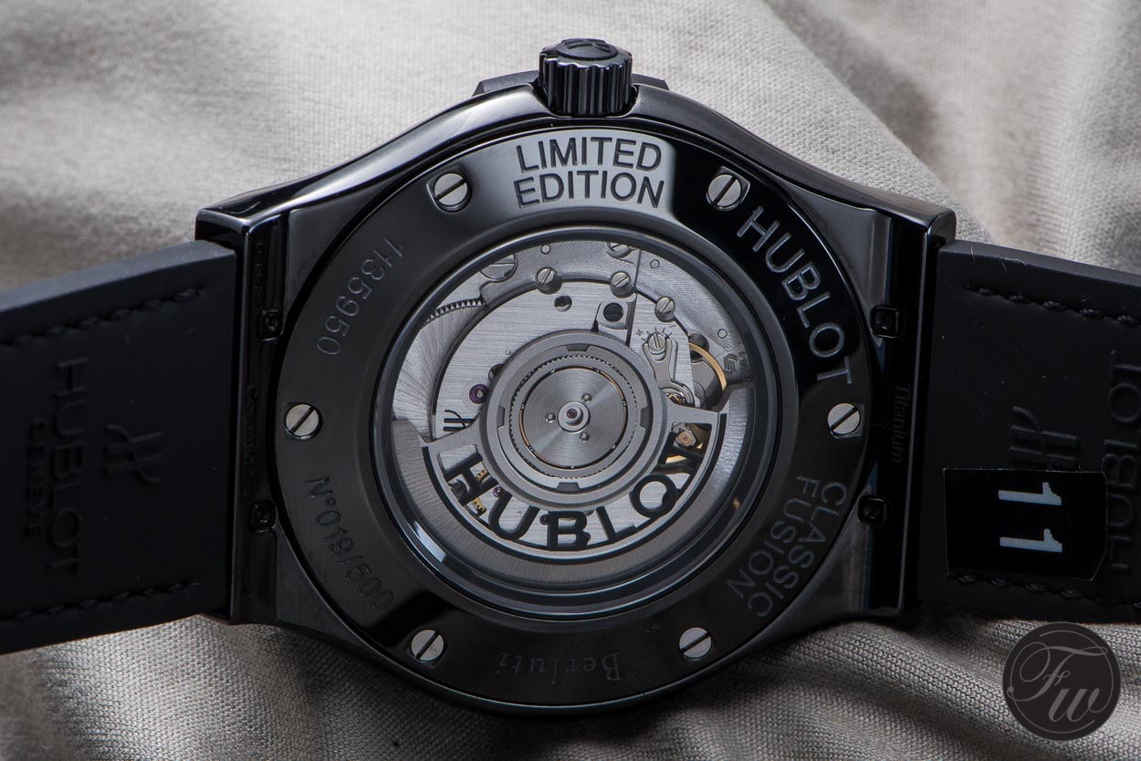 Hublot classic fusion all online black limited edition 500